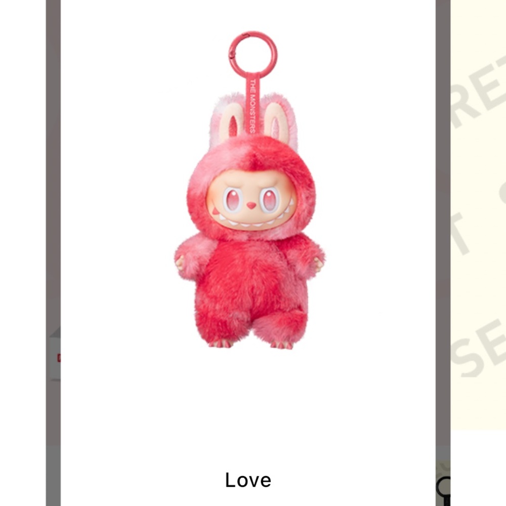 Authentic POP MART PopMart Labubu Big Into Energy - Love [unopened box]